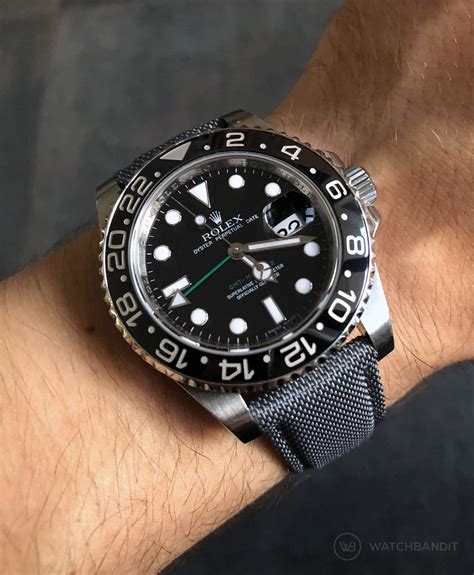 rolex gmt nato band|Rolex oyster steel gmt.